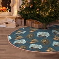 thumbnail image 5 of Sikiie Miniature Ship In Bottle Nativity Christmas Tree Skirt, Jesus Christian Winter Holiday Tree Mat Decoration(30-48IN)30", 5 of 6