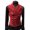Wine Red, variant on Joernso Casual Men Waistcoat Stand Collar Solid Color Double Breasted Slim Fit Vest for Working