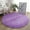 Purple, variant on 39.4" Multi-Functional Round Area Rug, Soft Crystal Velvet Floor Mat for Computer Chair and Bedside, Non-Slip Yoga Mat and Nursery Carpet, Bohemian Hanging Tapestry Home Decor, 1-Piece