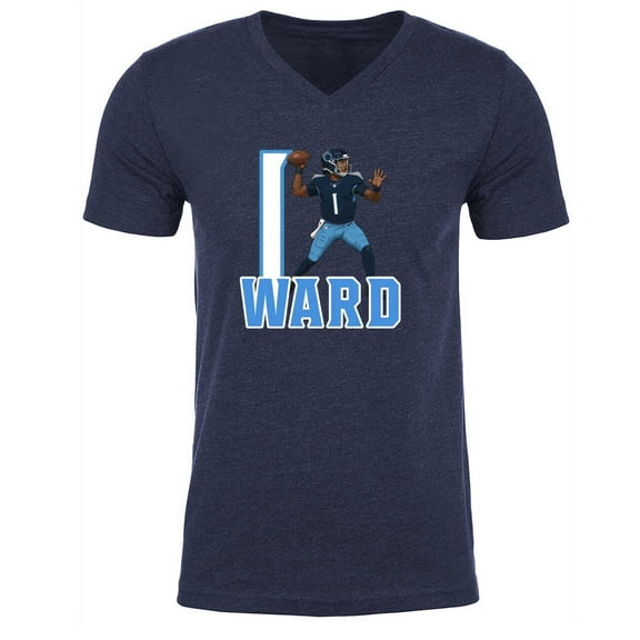 MENS V NECK Cam Ward 1 Tennessee TD Shirt T-Shirt