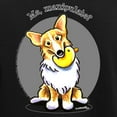 thumbnail image 3 of CafePress - Corgi Manipulate Women's Dark Pajamas - Women's Short Sleeve Print T-Shirt and Pants Dark Cotton Pajama Set, 3 of 7
