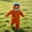 Orange, variant on Kids Big Mouth Onesie Pajamas Funny Silly Big Mouth Onesie Boys Girls Cozy Home Loungewear With Pocket(Includes Comb & Shoes)