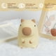 thumbnail image 4 of Luz nocturna de capibara para niños, luces nocturnas de silicona para animales recargables por USB, lámpara LED con control táctil de capibara con regulable y temporizador, 4 of 5