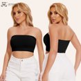 Strapless Bras for Women Seamless Bandeau Comfortable Wireless Bra Unpadded Bra Top - Walmart.com