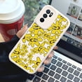thumbnail image 3 of Haga una declaración con una funda plateada mate de doble capa con diseño gráfico artístico y divertido para iPhone, 3 of 4