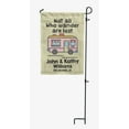 thumbnail image 4 of Printtoo Tan Not All Who Wander Are Lost Caravans Personalized Camping Flags For Campers Double SidedFlagCampsiteFlagOutdoor Garden Sign, 4 of 4