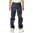 thumbnail image 1 of Key Industries Men's Indigo Denim Double Front Logger Dungaree Pant 38W x 32L, 1 of 1