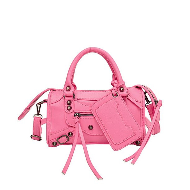 Bolso de mano de nicho para mujer, de otoño e invierno, de moda retro, pequeño bolso cuadrado con remaches, bolso decorativo para motocicleta