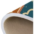 thumbnail image 7 of SKYSONIC 36x24in Vintage Monsters Robots Area Rug, Retro Childish Toys Non-Slip Floor Carpet for Indoor Living Dining Room Bedroom, 7 of 7