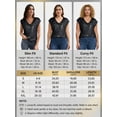 thumbnail image 3 of Cuteduck Women's Top Summer Sleeveless V-Neck Sequin Embellished Casual Shirt S-2XL, 3 of 9