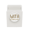 thumbnail image 1 of with love quote handwrite Desk Pencil Holder Cup Pen Organizer, 1 of 4