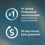 Philips Sonicare 5000 Series Electric Toothbrush - Sonic Toothbrush with Pressure Sensor, 4 Brushing Settings, Easystart Feature, Smartimer & Quadpacer, 14-Day Runtime, White, Model HX4042/81