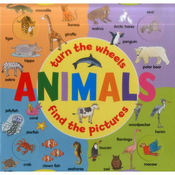 Turn the Wheels Animals Turn the Wheels; Find the Pictures Walmart