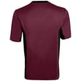 thumbnail image 3 of Augusta L Youth Surge Jersey Maroon/Black/White 1511, 3 of 5