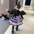 thumbnail image 4 of Sanrio Kuromi-vestido Lolita de dibujos animados para niña, tutú bonito para fiesta de cumpleaños, regalo de Navidad, primavera y otoño, 4 of 4