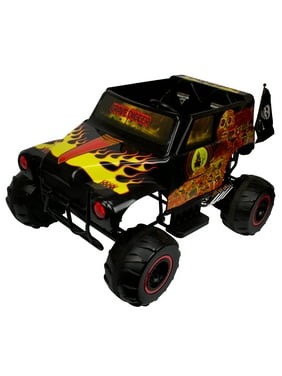Monster Jam Grave Digger, 24V Battery Ride On, Ages 3+, 5MPH Max Speed, 40 Min. Ride Time