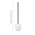 thumbnail image 2 of Stainless Steel Toilet Brush with 360° Scrub Head - Bathroom Cleaning Brush with Ergonomic Handle & Thick Bristles, Heavy-Duty Bathroom Cleaning Tool, 2 of 2