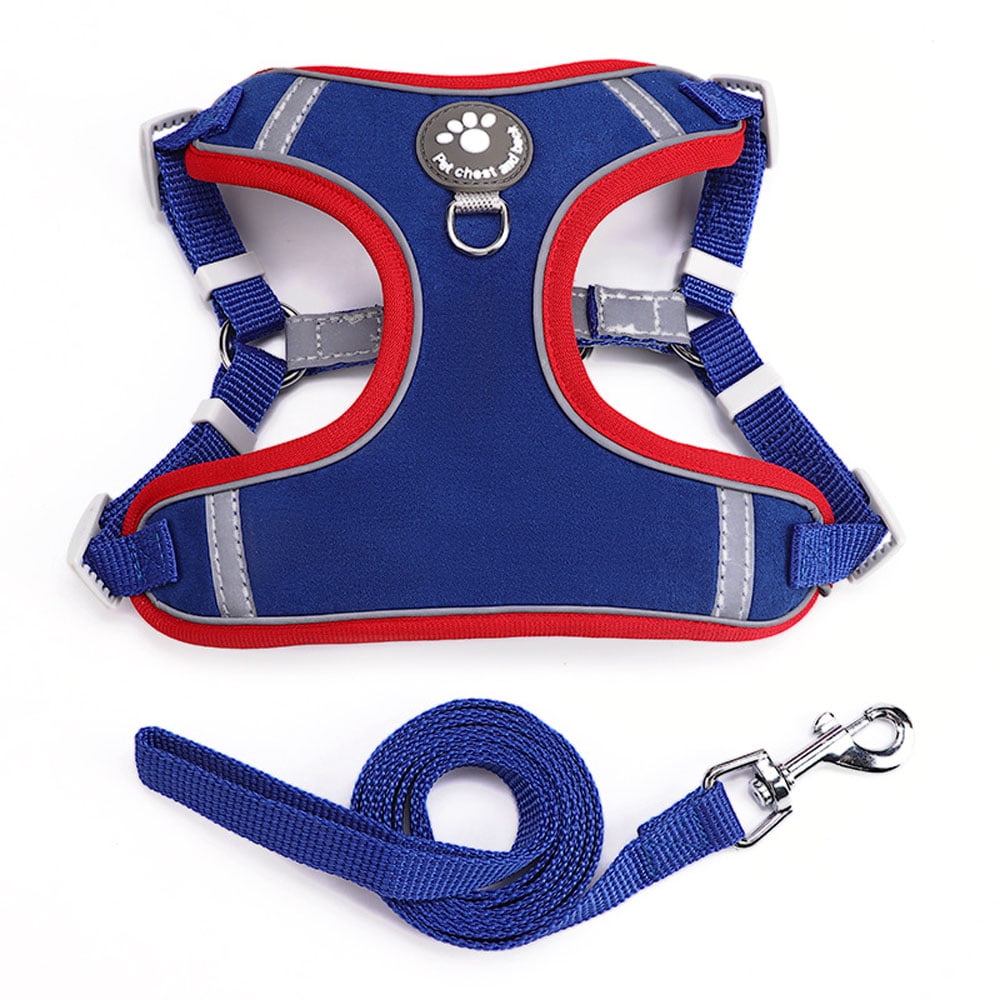 Dog Harness and Leash Set for Walking, Escape Proof Adjustable Kitten