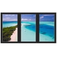 thumbnail image 2 of VWAQ - Vacation Resort Wall Decal Office Ocean Mural Sticker 3D Window View - OW05, 2 of 2