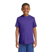 Sport-Tek Youth PosiCharge Competitor Tee-XS (Purple)