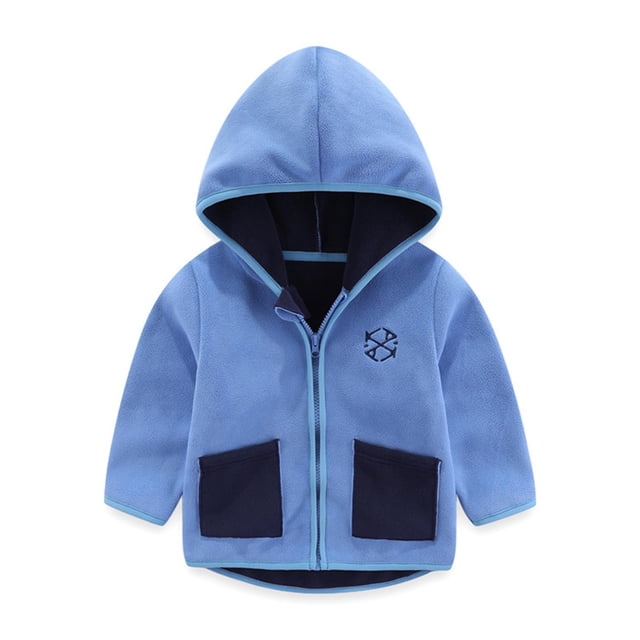 LOVZFMLL Vestes pour Filles Mode Filles et Garçons Décontracté Manches Longues à Capuche 3-4 Ans