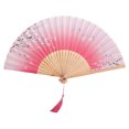 thumbnail image 2 of CSChome Ventilateur Portatif Pliable Tige Stable Style Ancien Accessoire de Cosplay Dansant, 2 of 7
