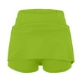 thumbnail image 4 of WCJM Under $10 Skirted Legging for Women, Yoga Legging With Skirts &Women Tennis Leggings Clothes Pockets Women's Green Shorts With Pockets Polyester,Spandex Ladies Yoga Pants Xxl, 4 of 6