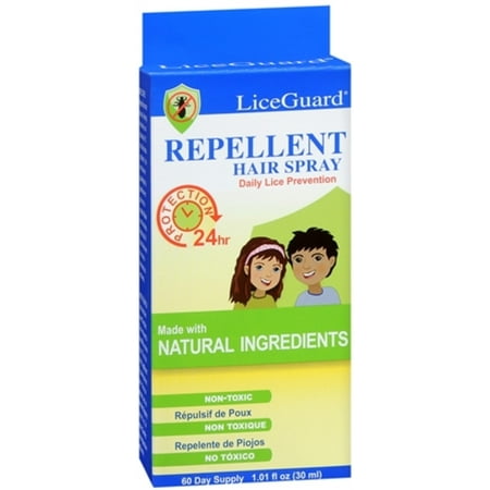 LiceGuard Repellent Spray 1.01 oz - (Pack of 6)