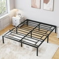 thumbnail image 5 of Full Size Metal Bed Frame 12.8 inches Storage Space No Box Spring Needed with Sturdy Steel Slat Support, 5 of 6