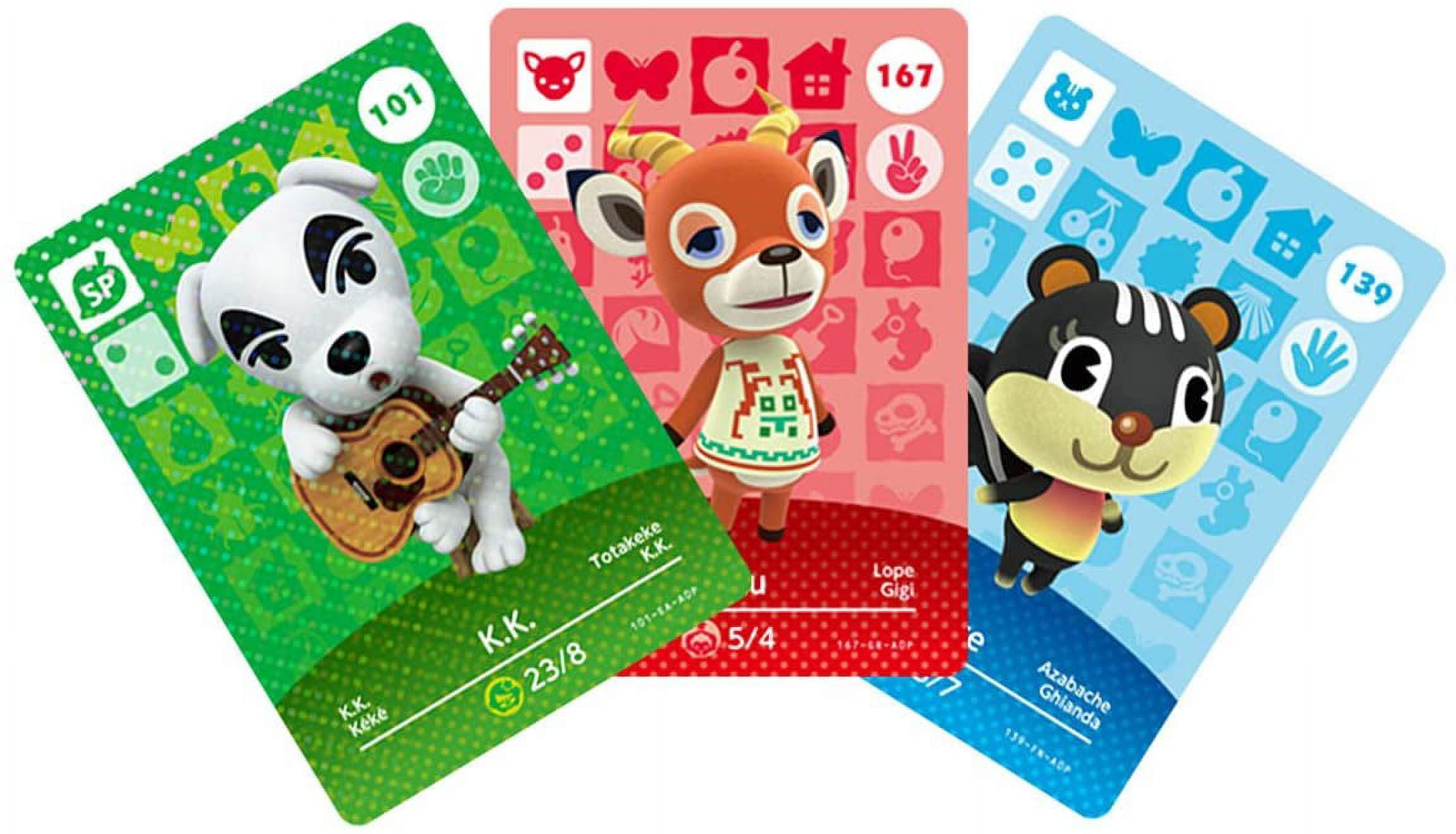 Nintendo Pack De 3 Tarjetas amiibo Animal Crossing HHD + Álbum