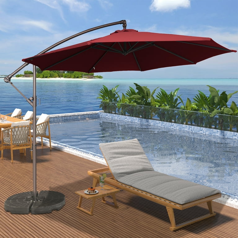 cantilever tilt patio umbrella Tilting Cantilever Patio Umbrella
