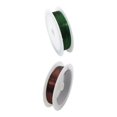 thumbnail image 1 of 2 de Alambre de Hierro Artesanal de 2 Colores, 10 M/rollo de 0,4mm de Espesor, Resistente Al Deslustre para La Fabricación de Joyas, , verde Macarena Alambre de hierro artesanal, 1 of 8