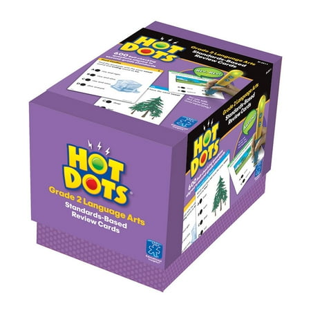 Hot Dots Standards-Based Language Arts Card Set, Grade 2