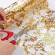 thumbnail image 3 of (oro, 5 m) Camino de mesa de red con hoja de oro 28 cm x 5 m, cinta de mesa metálica, decoración para fiestas, cumpleaños, bodas, Navidad, bricolaje, embalaje, 3 of 5