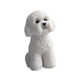 thumbnail image 5 of Figura de perro en miniatura para decoración del salpicadero del coche, artesanía, escultura pequeña y bonita. blanco en cuclillas, 5 of 9