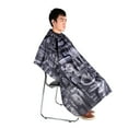 thumbnail image 4 of Nylon Hairdressing Cape Grown, Hairdressing Apron, Anti-static Waterproof For Home Hair Salon, 4 of 8