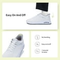 thumbnail image 6 of Artlea Womens Wide Toe Box Shoes Walking Sneakers with Arch Support Slip On Fashion Tennis Shoes for Long-time Walking, US Size 6, 6 of 7