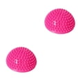 thumbnail image 2 of Bolas de yoga semicirculares Greeniant 2Conjunto Rosa roja, 2 of 6