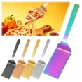 thumbnail image 6 of Stainless Steel Bread Knife with Serrated Edge Serrated Cake Slicer Non-slip Pizza & Dessert Cutter Shovel Multi-purpose Durable Pastry Knife for Cutting Bread,Cake,Toast,Pastries(1pcs 8.5*2.1"), 6 of 7