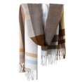thumbnail image 1 of Bufanda de invierno, bufandas cálidas, accesorios para clima frío, bufandas con flecos, 1 of 5