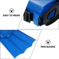 1 Pair Adult Swim Fins Swim Flippers Short Rubber Swim Flippers for
