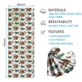 thumbnail image 2 of White Bigfoot and Tree Pattern Hot Yoga Mat Towel Non Slip for Hot Yoga - Quick-Drying Yoga Mat Cover with 4 Corner Pockets with Travel Bag - Hot Yoga Towel Non Slip 70"x26", 2 of 6