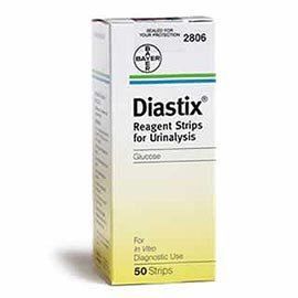 UPC 734872568763 product image for Bayer Diastix, Reagent Strip. For Urine Glucose - 50 ct. | upcitemdb.com