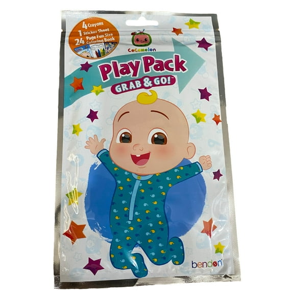 Cocomelon Grab and Go Play Pack Party Favors 1ct