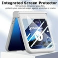 thumbnail image 2 of for Motorola Razr+ 2023 Case with Integrated Glass Screen Protector, [Removal Hinge Protection] Full Coverage Slim Hard PC Cover Scratch-Resistant Phone Case for Moto Razr Plus 2023 - White, 2 of 12