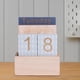 thumbnail image 5 of Calendario creativo elegante perpetuo de madera estilo antiguo para barra de cocina interior D D, 5 of 9