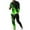 Green, variant on DeHolifer 2 Piece Outfits for Men Plus Size Crewneck Long Sleeve Pullover Sweatshirt Tracksuit Jogger Sweatpants Sweatsuit Set Black L