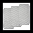 thumbnail image 1 of Almohadillas para PañAles de Acolchadas de Bambú, MáS Gruesas, Resistentes Al Agua, para Cambiador, 3 Unidades, Gris, 1 of 5
