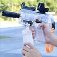 thumbnail image 4 of Uzi-smg Toy Submachine Gun Continuous Fire With Transparent Magazine Round Head Soft Bullet And Sucker Soft Bullet, 4 of 4