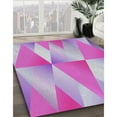 thumbnail image 2 of Ahgly Company Indoor Rectangle Patterned Mauve Purple Novelty Area Rugs, 8' x 12', 2 of 6